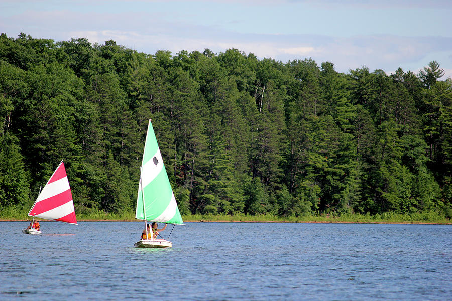 Summer Sailing Photograph by Brook Burling