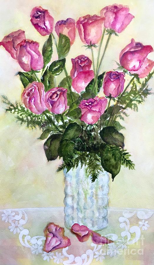 Summer Scents Painting by Karen Ann