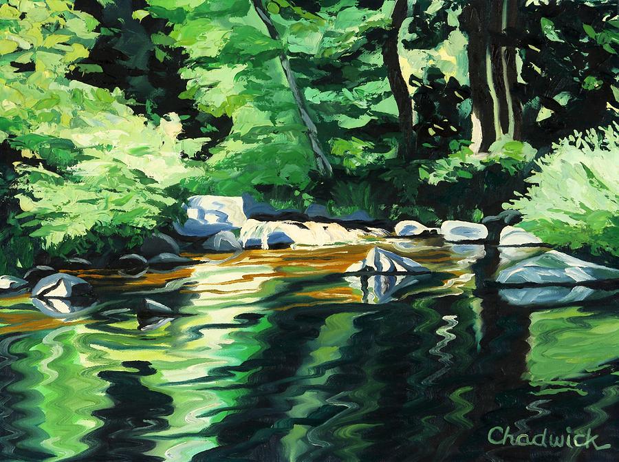 Summer Shadows Painting by Phil Chadwick
