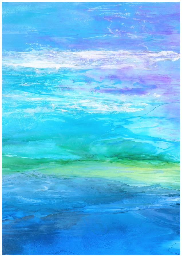 Summer Sky II Painting by Marilyn Johnson - Fine Art America