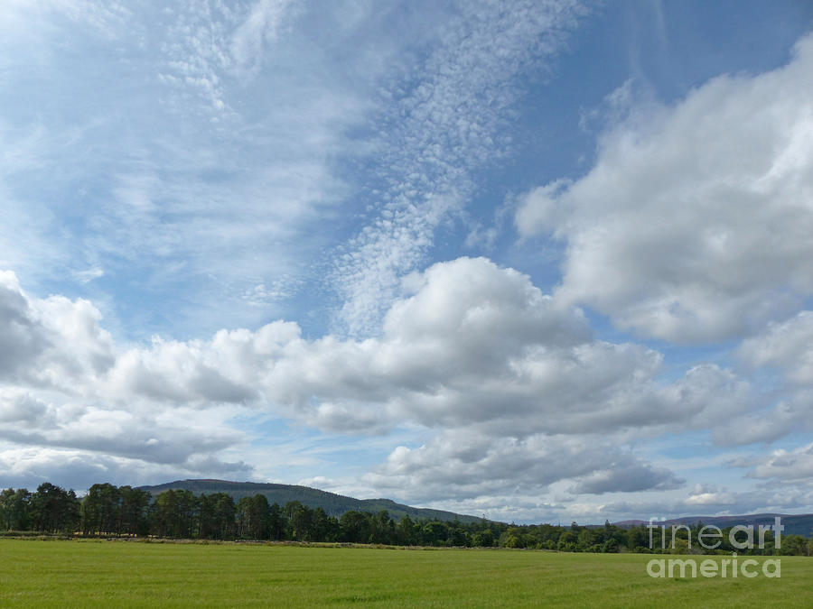 Summer Sky Strathspey Photograph by Phil Banks Summer Sky Strathspey Photograph by Phil Banks