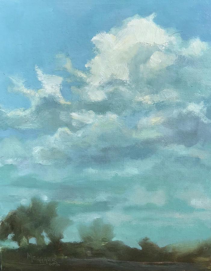 Summer Sky Painting By Spencer Meagher