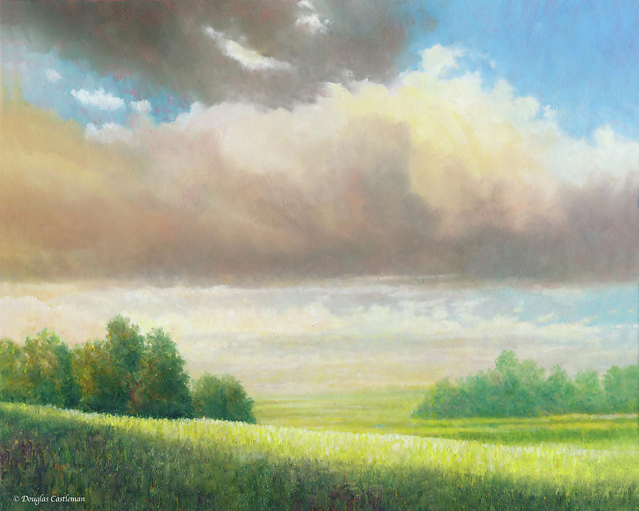 Summer Skyscape Painting by Douglas Castleman