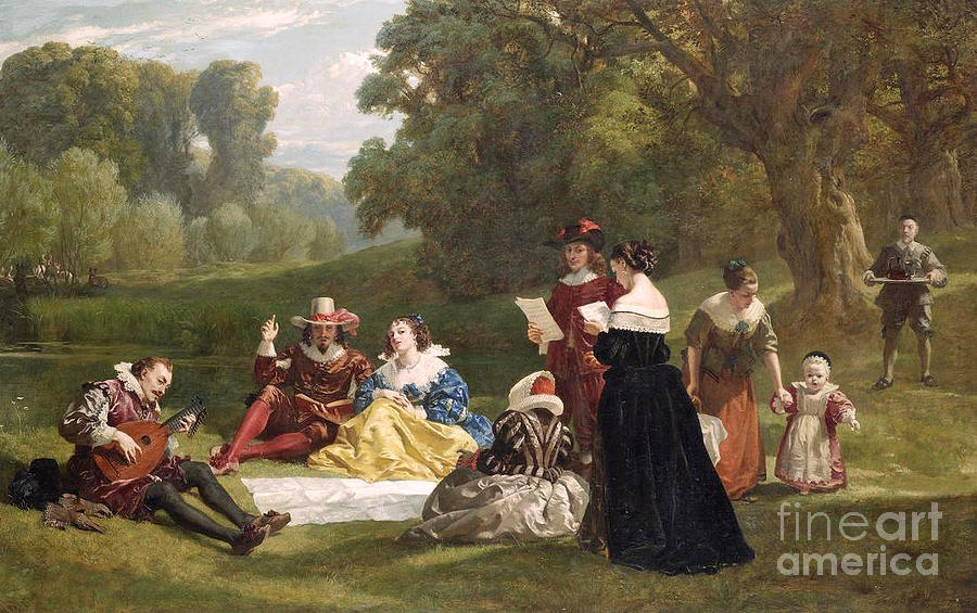 Summer Song Painting by Frederick Goodall