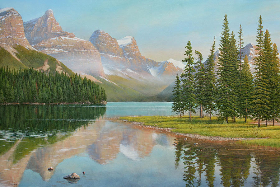 Summer Stillness Painting by Jake Vandenbrink