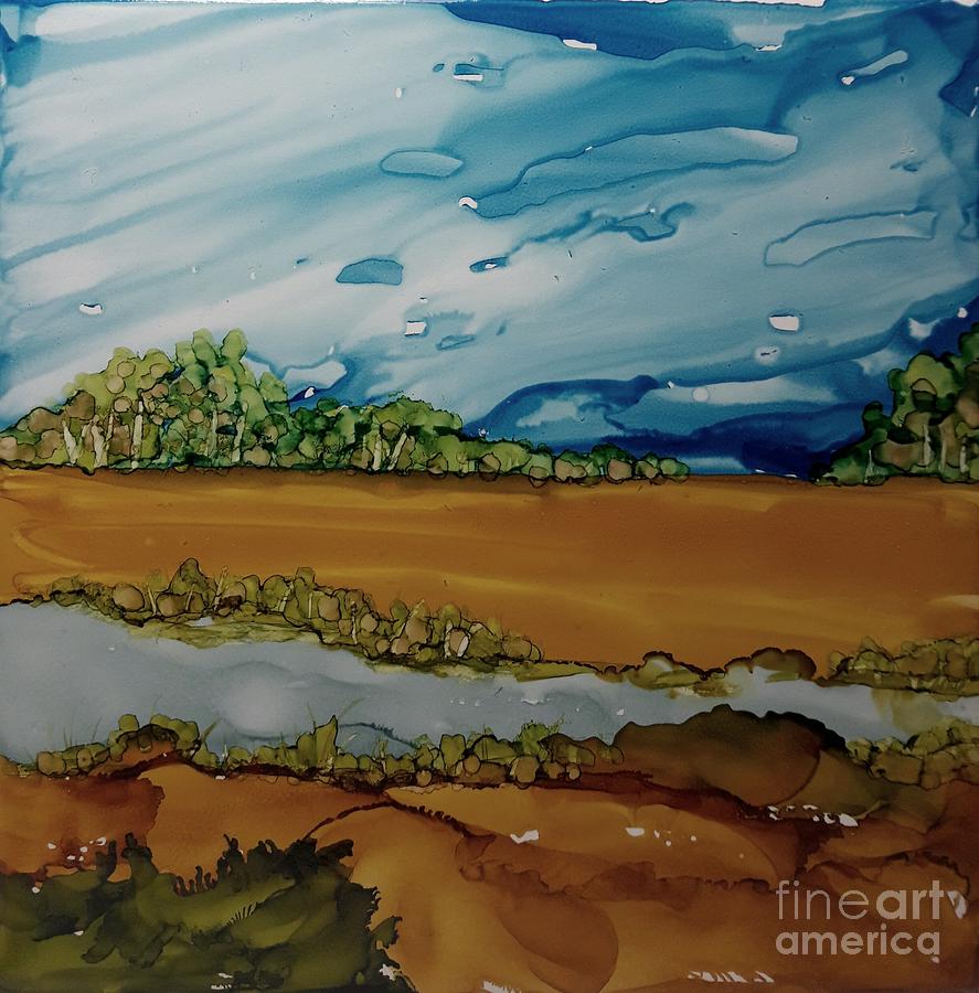 Summer Storm Painting by Terri Mills