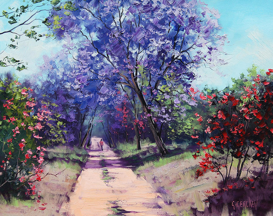 Summer Stroll Painting by Graham Gercken