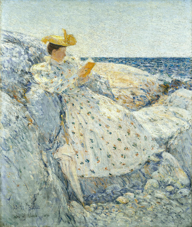 Summer Sunlight. Isles of Shoals Painting by Childe Hassam