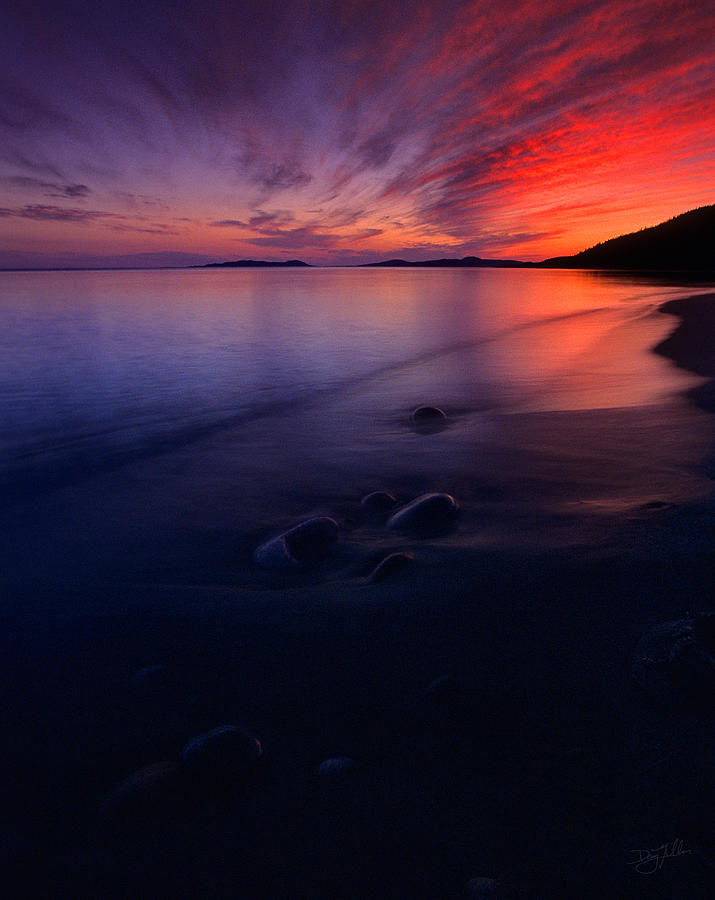 Summer Sunset       Photograph by Doug Gibbons