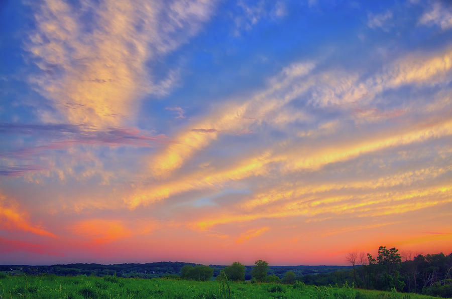 Retzer Nature Center - Summer Sunset #2  Photograph by Jennifer Rondinelli Reilly - Fine Art Photography