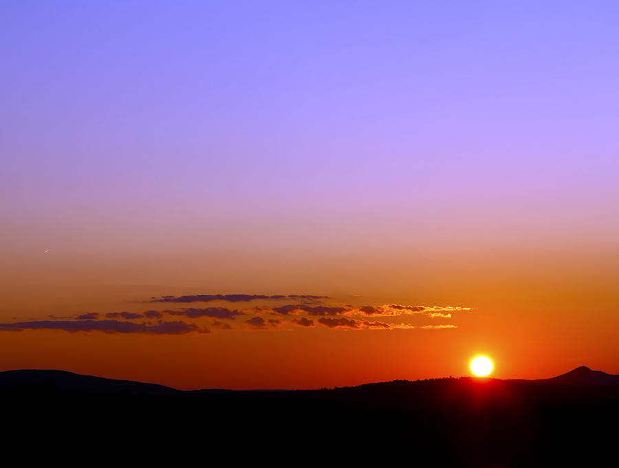 Sunset Photograph - Summer Sunset by Gary Smith