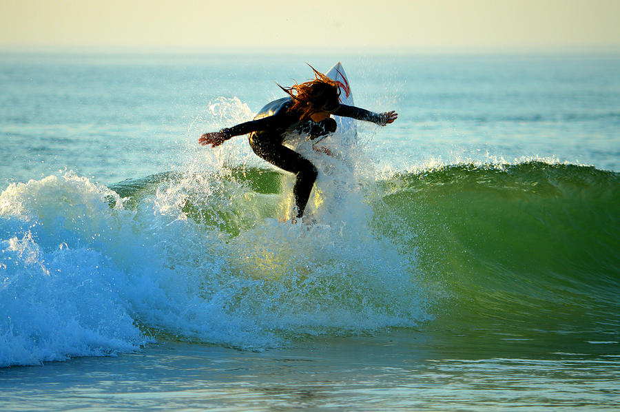 Summer Surfer Photograph by Dianne Cowen Cape Cod Photography