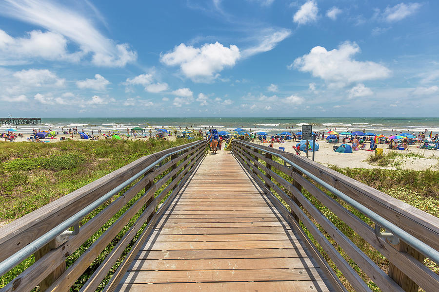 Summer Time and the Living is Easy - Isle of Palms, SC Photograph by Donnie Whitaker