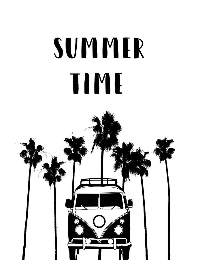 Summer Time Digital Art