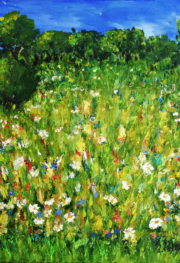 The Glade Painting by Evelina Popilian