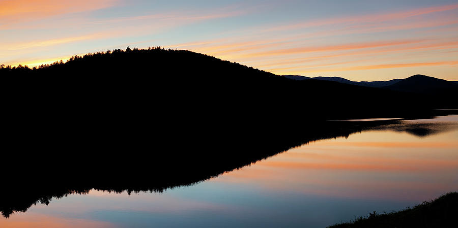 Summer Twilight Panorama Photograph by Alan L Graham