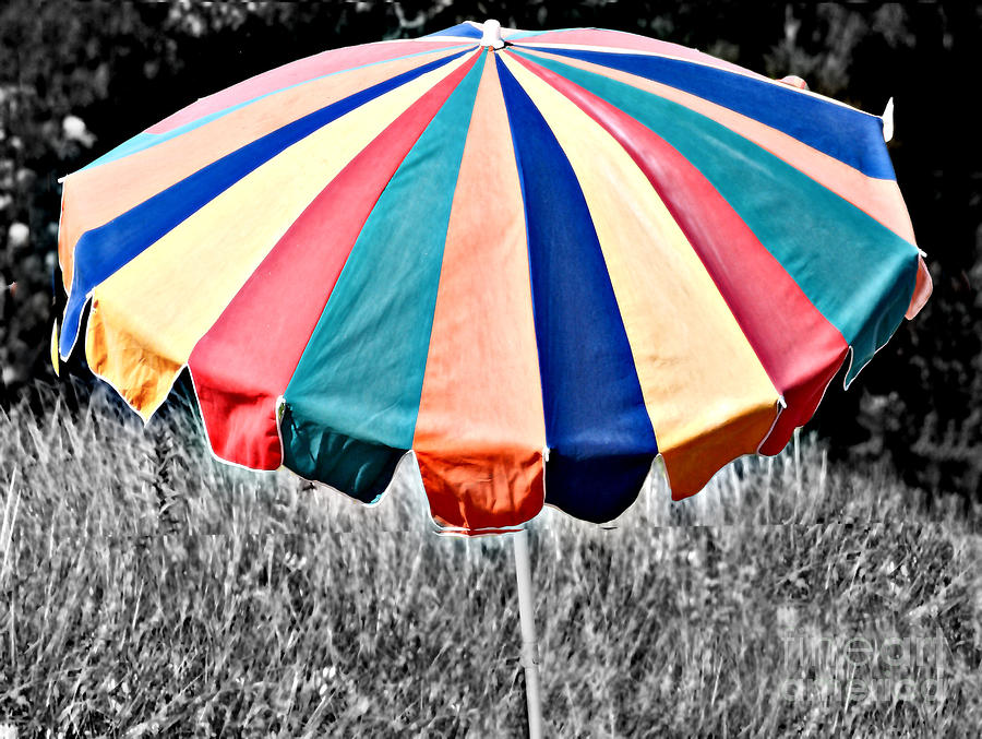 Summer Umbrella Photograph by Raymond Earley