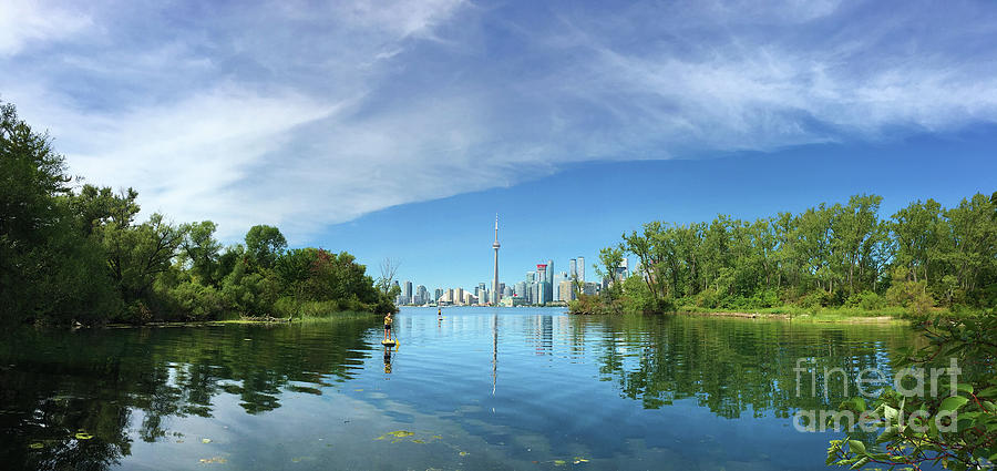 Summer View from Toronto Island Photograph by Nina Silver