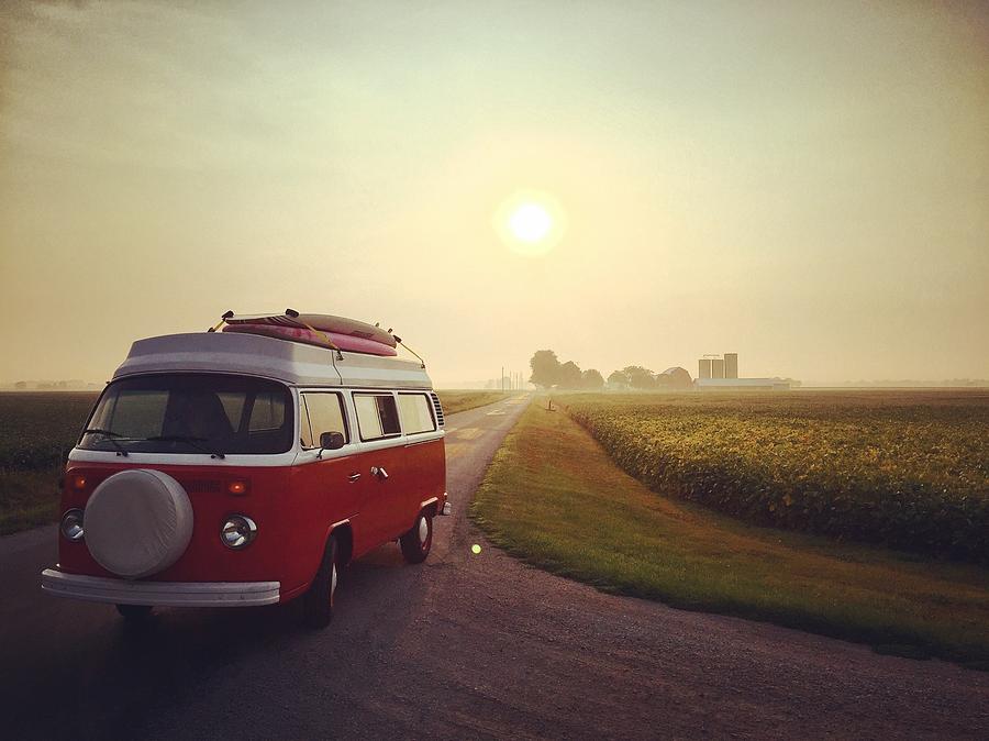 Summer Photograph - Summer VW Vibe by Andrew Weills