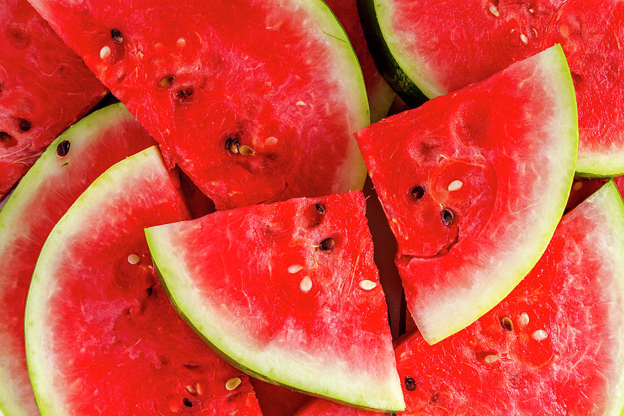 Summer Watermelon Photograph by Teri Virbickis