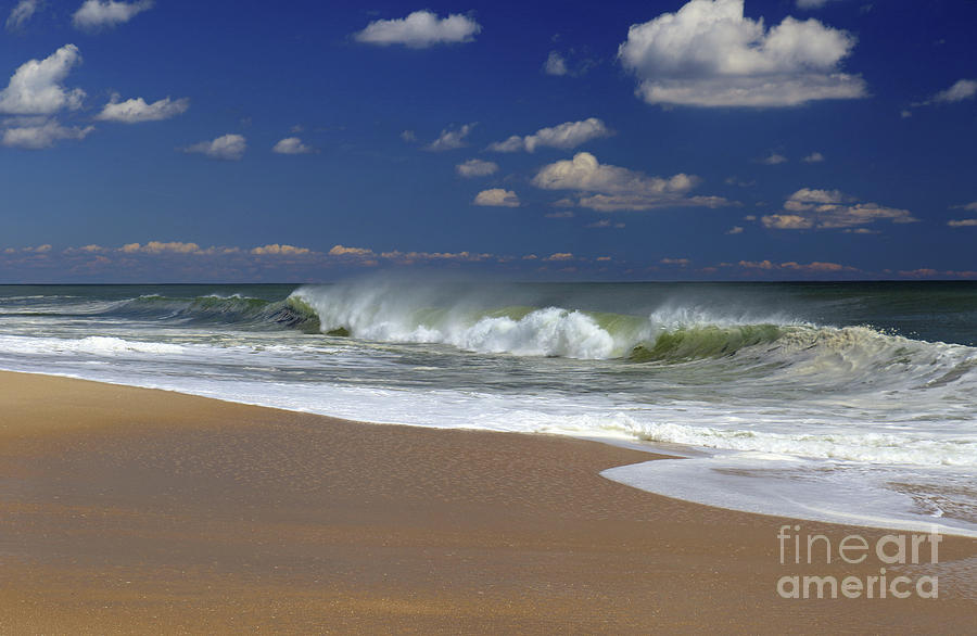 Summer Waves Photograph by Mary Haber