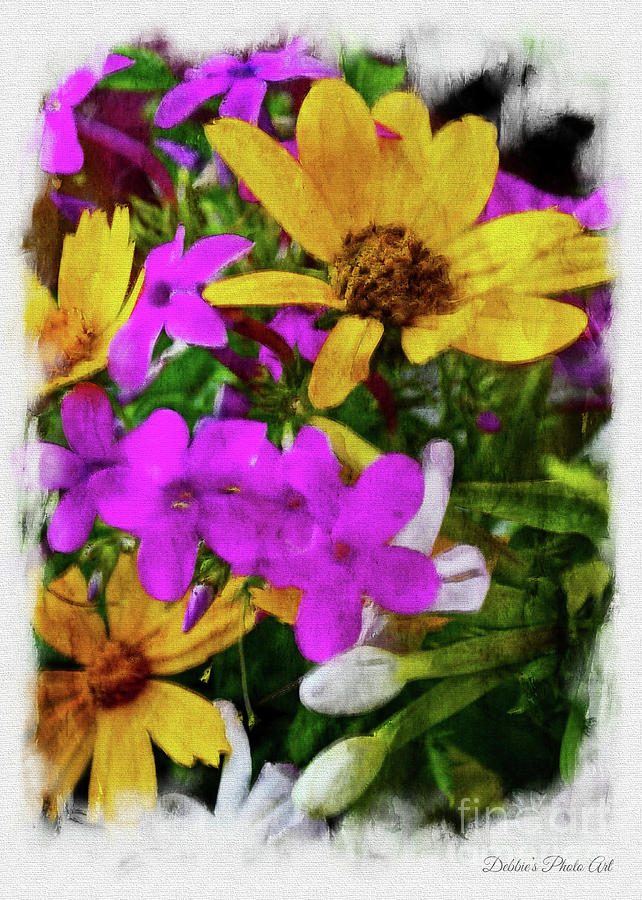 Summer Wildflower Boque 3 Photograph by Debbie Portwood