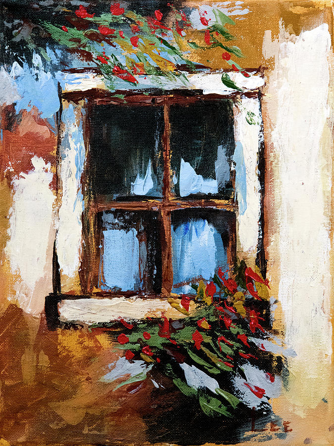 Summer Painting - Summer WIndow by Lee Fortier
