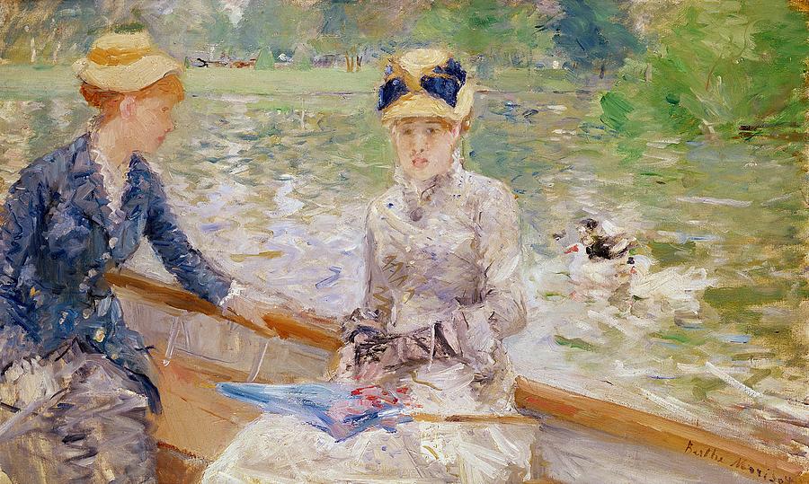 Summer Painting - Summers Day by Berthe Morisot