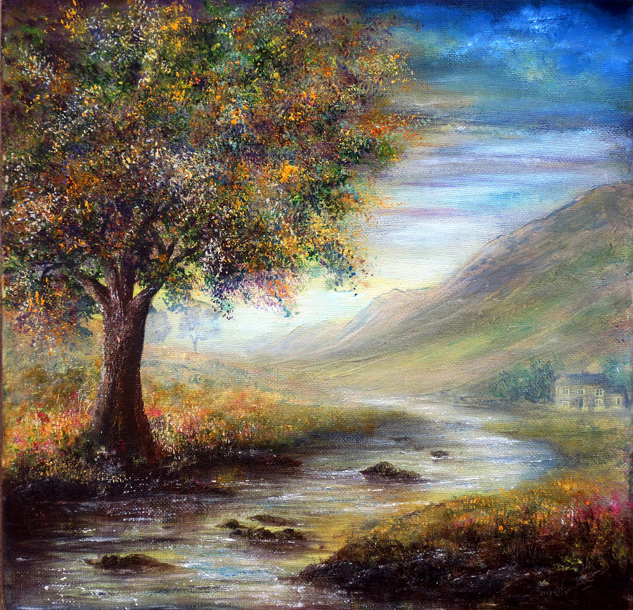 Summer's End Painting by Ann Marie Bone