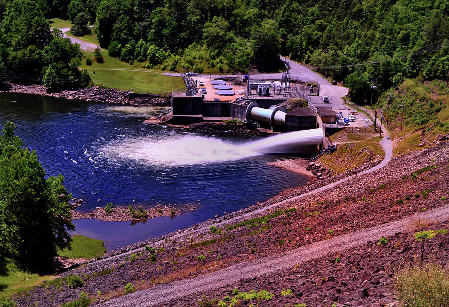 Summersville Dam 002 Photograph by George Bostian