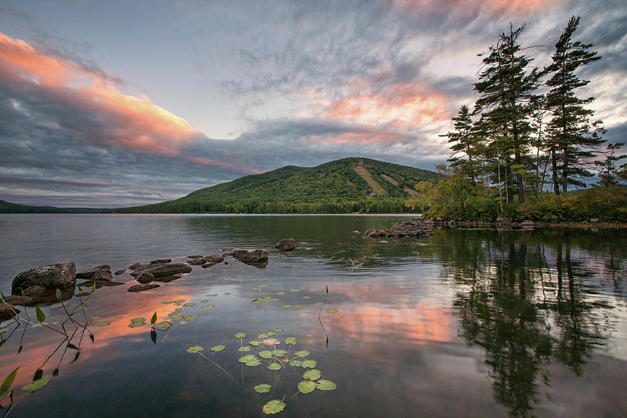 Summertime at Pleasant Mountain Photograph by Darylann Leonard Photography