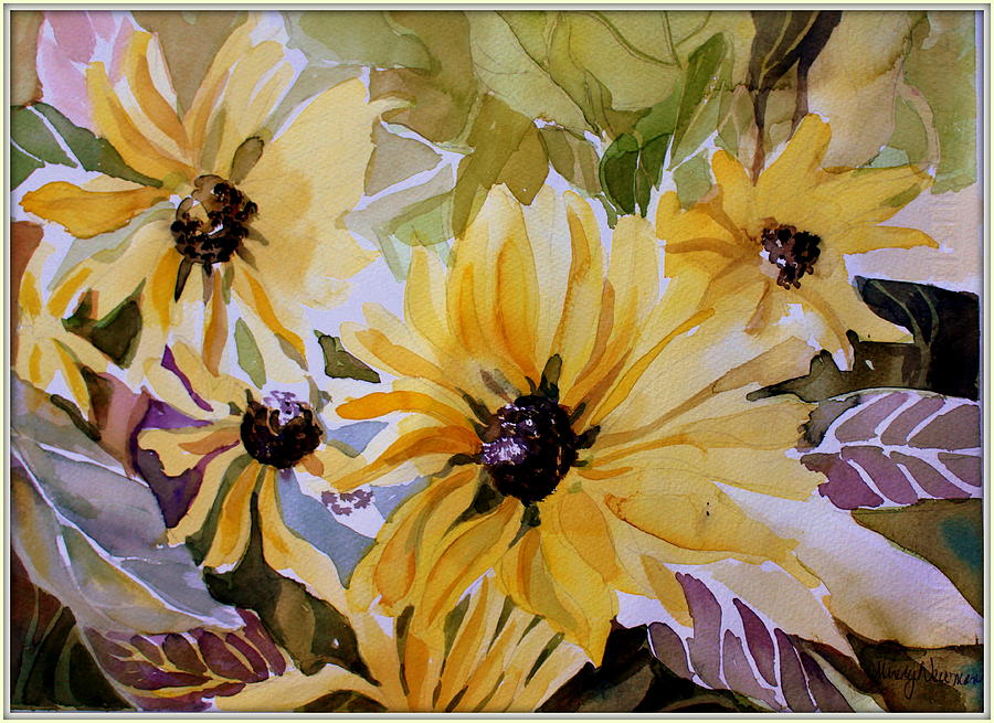 Summertime Beauty Painting by Mindy Newman