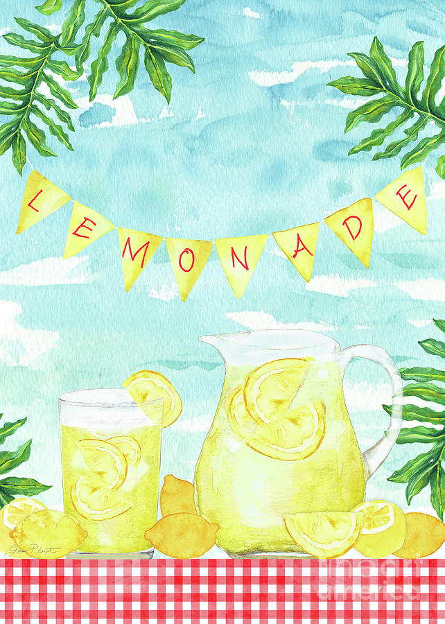 Summertime Lemonade 2 Painting by Jean Plout