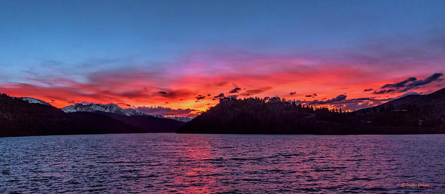 Summit Cove and Summerwood Sunset Photograph by Stephen Johnson