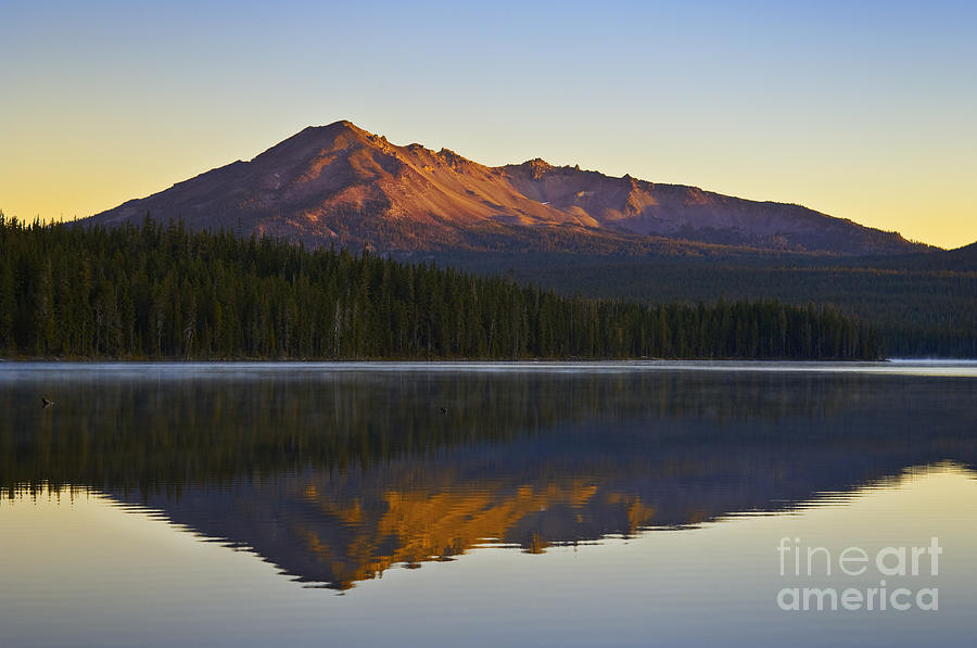 Landscape Photograph - Summit Lake and Diamond Peak by Greg Vaughn - Printscapes