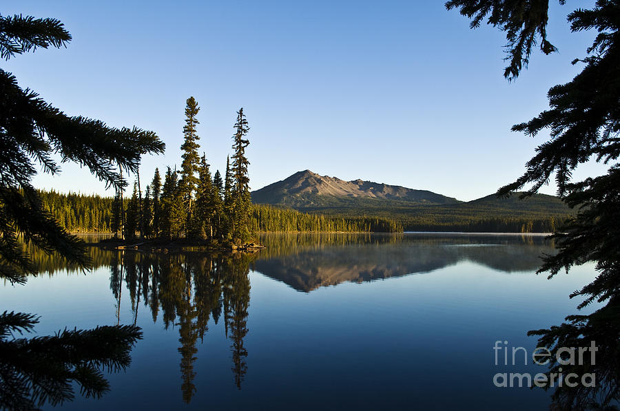 Summit Lake Photograph by Greg Vaughn - Printscapes