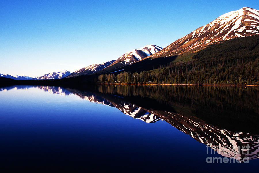 Summit Lake Reflections Photograph by Thomas R Fletcher