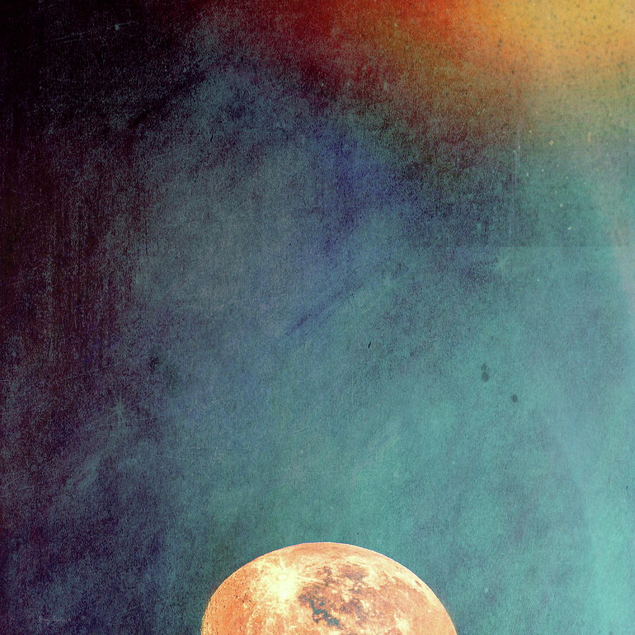 Abstract Photograph - Sun and Moon by Bob Orsillo