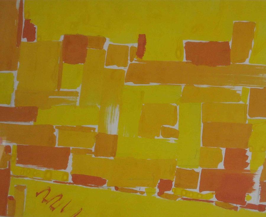 Sun Wall Painting - Sun And Walls by Alireza Mobtaker