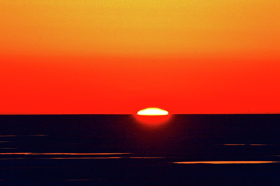 Sun At the Horizon Three Digital Art by Lyle Crump