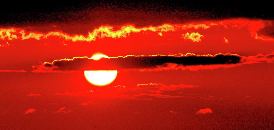 Sun Behind A Cloud Three  Photograph by Lyle Crump