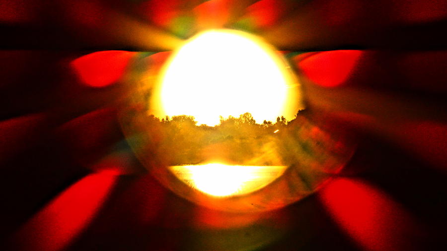 Sun Burst Photograph by Eric Dee