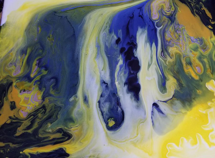 Acrylic Mixed Media - Sun burst by Kathlene Melvin Acrylic Mixed Media - Sun burst by Kathlene Melvin
