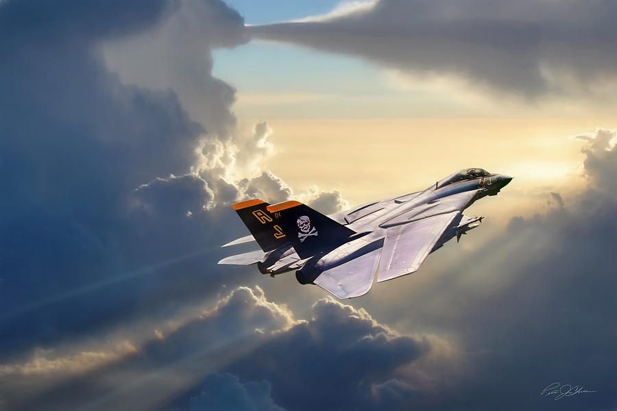 Sun Chaser VF-84 Digital Art by Peter Chilelli