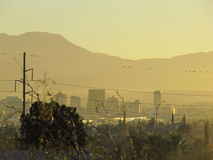 El Paso Photograph - Sun City by Nicholas Haddox