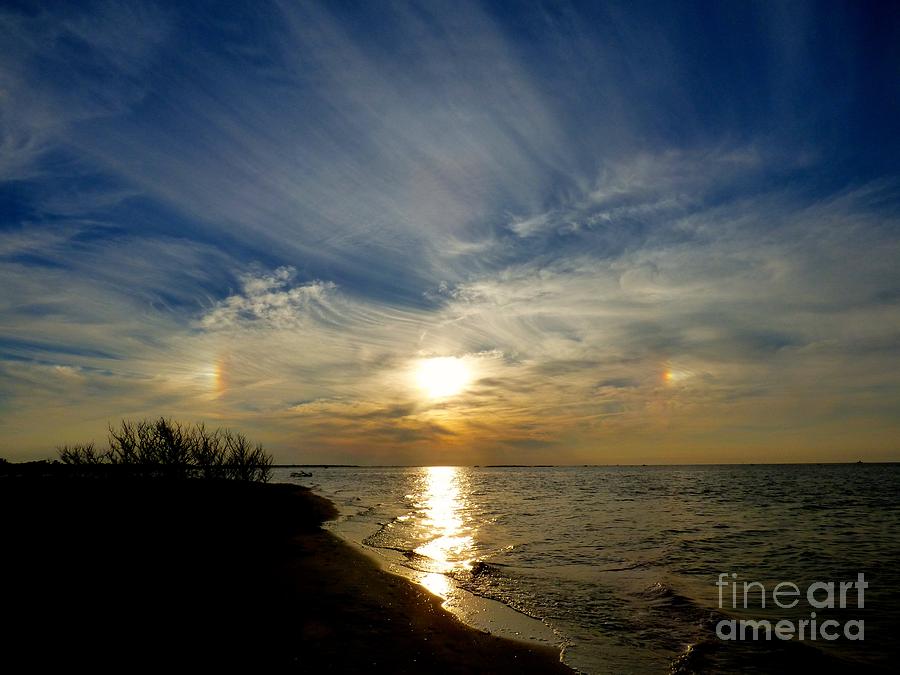 Sun Dogs Photograph by Jean Wright