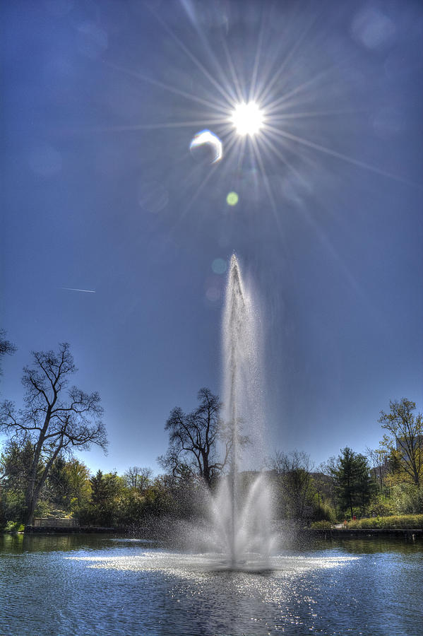 Sun Fountain Photograph by FineArtRoyal Joshua Mimbs