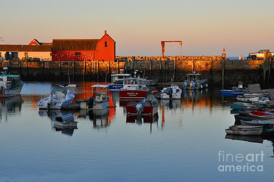 Sun Glow at the Motif Photograph by Steve Brown