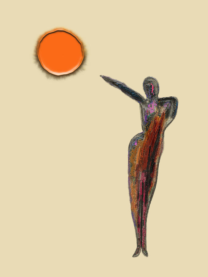 Sun Goddess Painting by Bill Owen