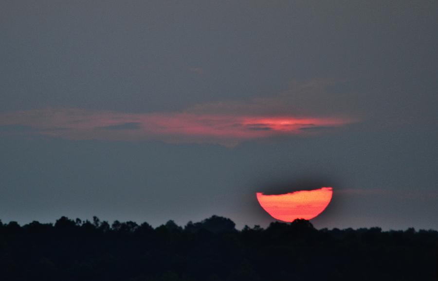 Sun Going Down Photograph by Eileen Brymer